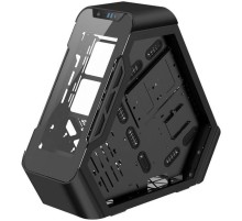 Корпус без блока питания/ Case JONSBO TR03-G, Full-Tower, TG, 2x120mm, 2xUSB-A 3.0 + 1xUSB-C 3.2, ATX, mATX, mITX Glass pannel Black