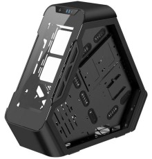 Корпус без блока питания/ Case JONSBO TR03-G, Full-Tower, TG, 2x120mm, 2xUSB-A 3.0 + 1xUSB-C 3.2, ATX, mATX, mITX Glass pannel Black