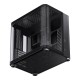 Корпус без блока питания/ Case JONSBO TK-2, Midi-Tower, TG, no fans, 1xUSB-A 3.2 + 1xUSB-C 3.2, ATX, mATX, mITX Black
