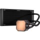 Система жидкостного охлаждения/ Water Cooling System Corsair iCUE H100i ELITE CAPELLIX XT (240mm, Black, RGB/ Fans: 2x120mm, 65.57CFM, 34.1dBA, 2100RPM/ S: 1851, 1700, 1200, 115x, 2011, 2066, AM5, AM4)