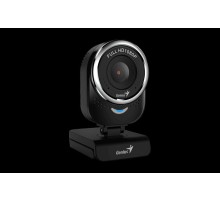 Веб-камера Genius QCam 6000 черная (Black) new package, 1080p Full HD, Mic, 360°, универсальное мониторное крепление, гнездо для штатива