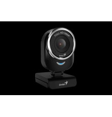 Веб-камера Genius QCam 6000 черная (Black) new package, 1080p Full HD, Mic, 360°, универсальное мониторное крепление, гнездо для штатива