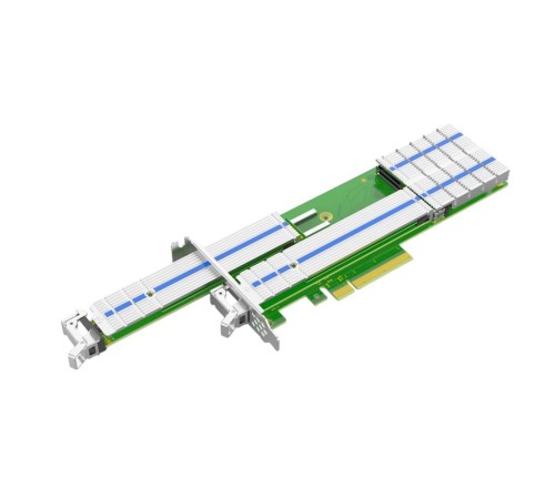Адаптер для SSD/ PCle3.0 x8 2*M.2 NVMe Raid Adapter Адаптер для SSD/ PCle3.0 x8 2*M.2 NVMe Raid Adapter