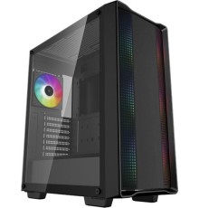 корпус Deepcool CC560 ARGB V2 без БП, боковое окно (закаленное стекло), 3x120мм ARGB LED вентилятор спереди и 1x120мм ARGB LED вентилятор сзади, черный, ATX (R-CC560-BKTAA4-G-2)