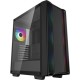 корпус Deepcool CC560 ARGB V2 без БП, боковое окно (закаленное стекло), 3x120мм ARGB LED вентилятор спереди и 1x120мм ARGB LED вентилятор сзади, черный, ATX (R-CC560-BKTAA4-G-2)