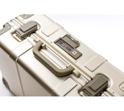 Чемодан NINETYGO Metal Luggage 20" золотой (Вскрытая упаковка)