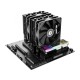 Кулер для процессора ID-COOLING SE-207-XT ADVANCED LGA20XX/1700/1200/115X/AM5/AM4 (8шт/кор, TDP 280W, PWM, черный, 7 тепл.трубок + медная база, 2 x FAN 120mm) RET