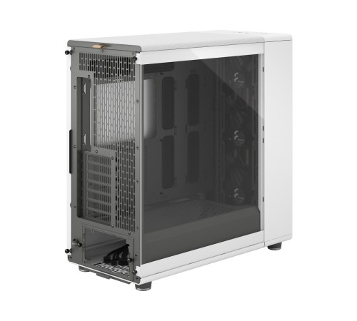 Корпус ПК без блока питания/ Case Fractal Design North XL TG Dark Tint, Full-Tower, 3x140mm, 2xUSB-A 3.2 + 1xUSB 3.2 Type-C E-ATX, ATX, mATX, mITX Wood panel, Chalk White