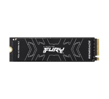 Твердотельный накопитель/ Kingston SSD Fury Renegade, 2000GB, M.2(22x80mm), NVMe, PCIe 4.0 x4, 3D TLC, R/W 7300/7000MB/s, IOPs 1 000 000/1 000 000, DRAM buffer 2048MB, TBW 2000, DWPD 0.55, with Heat Spreader (60 мес)