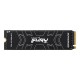 Твердотельный накопитель/ Kingston SSD Fury Renegade, 2000GB, M.2(22x80mm), NVMe, PCIe 4.0 x4, 3D TLC, R/W 7300/7000MB/s, IOPs 1 000 000/1 000 000, DRAM buffer 2048MB, TBW 2000, DWPD 0.55, with Heat Spreader (60 мес)