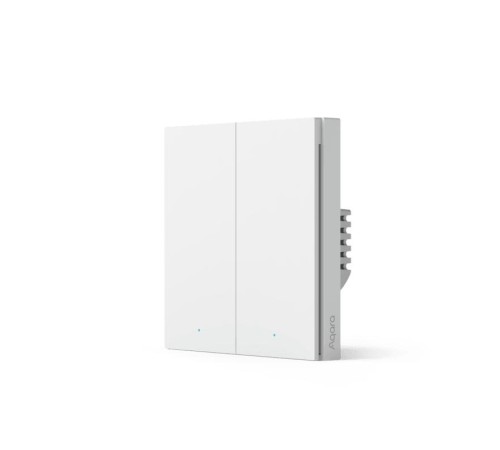 Умный выключатель Aqara Smart wall switch H1 ( with neutral, double rocker) (Вскрытая упаковка) Умный выключатель Aqara Smart wall switch H1 ( with neutral, double rocker) (Вскрытая упаковка)