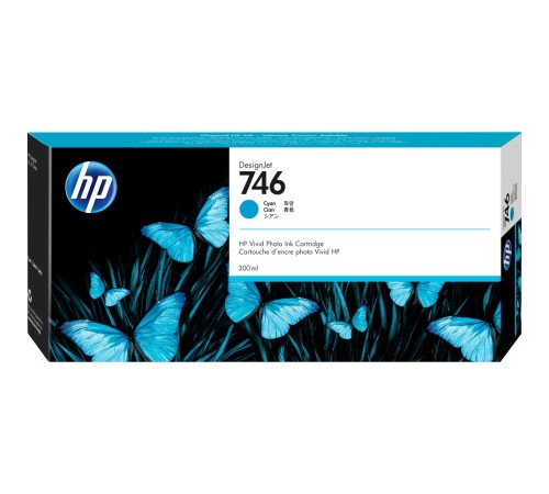 Картридж/ HP 746 300-ml Cyan Ink Cartridge Картридж/ HP 746 300-ml Cyan Ink Cartridge