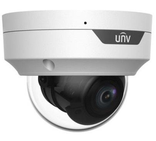Камера Uniview Видеокамера IP купольная антивандальная, 1/2.7" 2 Мп КМОП @ 30 к/с, ИК-подсветка до 40м., 0.005 Лк @F1.6, объектив 2.8-12.0 мм моторизованный с автофокусировкой, WDR, 2D/3D DNR, Ultra 265, H.2