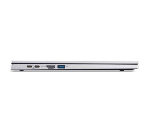 Ноутбук/ ACER Extensa 15 EX215-57-593B 15.6"(1920x1080 (матовый) IPS)/Intel Core i5 1334U(1.3Ghz)/16384Mb/512PCISSDGb/noDVD/Int:Intel HD/Cam/BT/WiFi/50WHr/war 1y/1.8kg/Silver/NoOS Ноутбук/ ACER Extensa 15 EX215-57-593B 15.6"(1920x1080 (матовый) IPS)/Intel Core i5 1334U(1.3Ghz)/16384Mb/512PCISSDGb/noDVD/Int:Intel HD/Cam/BT/WiFi/50WHr/war 1y/1.8kg/Silver/NoOS