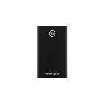 Твердотельный накопитель/ Kingspec External SSD Z3-128 (Black), 128GB, Type-C/A, USB 3.1 Gen 1, R/W up to 550/up to 450MB/s, 81x42x9mm, 35g. (3 года)