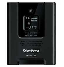 Источник бесперебойного питания CyberPower PR2200ELCDSL Line-Interactive 2200VA/1980W USB/RS-232/EPO/SNMPslot (8 IEC С13, 1 IEC C19)