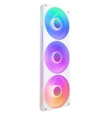 Кулер для корпуса ПК/ Case Cooler NZXT F360 RGB Core (120x120x25mm, 4-pin PWM, RGB, 75.12CFM, 30dBA, 2400RPM, White, Single-Frame RGB Fan Unit)