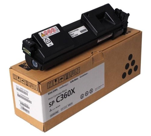 Принт-картридж черный, тип SP C360X (10K, только для МФУ) Print Cartridge Black SP C360X (10K)