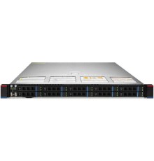 Серверная платформа/ Gooxi SL101-D10R-G3 1U 10bay server,  2pcs of riser cards 1300W 1+1 PSU EU power cable
