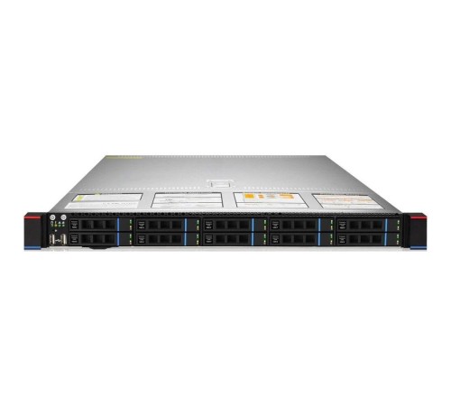 Серверная платформа/ Gooxi SL101-D10R-G3 1U 10bay server,  2pcs of riser cards 1300W 1+1 PSU EU power cable