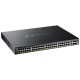 Коммутатор/ Zyxel XGS2220-54FP L3 Access switch, rack 19", 48xRJ-45: 1G PoE+ (8 of them PoE++), 2xRJ-45: 1/2.5/5/10G PoE++, 4xSFP+, 960W PoE budget, standalone/cloud management