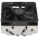 Кулер для процессора PCCooler RC400-53, Low Profile, 92mm FAN, 4 HEAT PIPES, 4-PIN PWM, 1000-2700 RPM, 31.2 DBA, HYDRO BEARING, LGA 1851/1700/1200/115X, AMD AM5/AM4