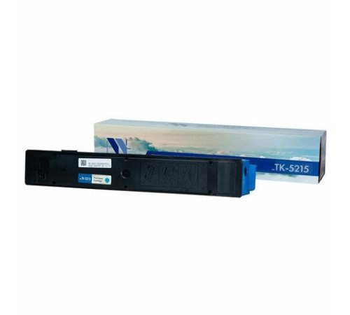 -/ Тонер-картридж NVP NV-TK-5215 Cyan для Kyocera 406ci (15000k)