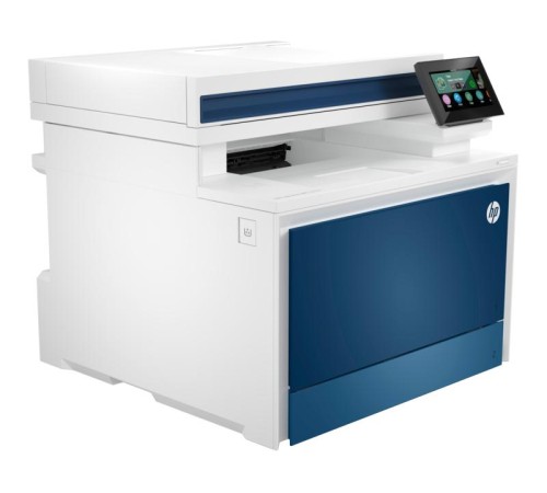 Лазерное многофункциональное устройство HP Color LaserJet Pro MFP 4303fdw (p/c/s/f, A4,600 dpi,33(35)ppm,512Mb,2 trays 50+250,4.3'' touch display,Duplex, DADF50,USB/GigEth/WiFi/Bluetooth,4 cart.in box black 2000&cmy1000 pages, repl. W1A80A)