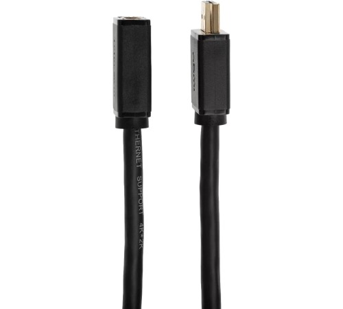 Кабель/ Кабель удлинительный HDMI-19M---HDMI-19F ver 2.0, 5m, Telecom <TCG-235MF-5M> Кабель/ Кабель удлинительный HDMI-19M---HDMI-19F ver 2.0, 5m, Telecom <TCG-235MF-5M>