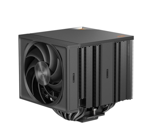 Кулер для процессора/ CPU Cooler PCCooler RZ820 BK (289W, 4-pin PWM, 165mm, Al/Cu, 4x8mm+4x6mm, 1x140mm+1x150mm, 71.9CFM/86.7CFM, 27.1dBA/32dBA, 1500RPM/2200RPM, S: 1851/1700/1200/20XX/115X, AM5/AM4, black) Кулер для процессора/ CPU Cooler PCCooler RZ820 BK (289W, 4-pin PWM, 165mm, Al/Cu, 4x8mm+4x6mm, 1x140mm+1x150mm, 71.9CFM/86.7CFM, 27.1dBA/32dBA, 1500RPM/2200RPM, S: 1851/1700/1200/20XX/115X, AM5/AM4, black)