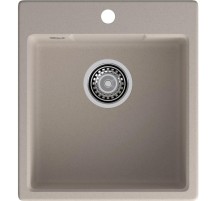 Кухонная мойка GRANFEST GRANFEST Мойка URBAN 644  1-чаша 440*490мм, монтаж: врезной, материал: кварц, цвет: песочный