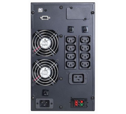 Источник бесперебойного питания Powercom MACAN, On-Line, 2000VA/2000W, Tower, 8*IEC320-C13+С19, Serial+USB, SNMP Slot (1034862) (существенное повреждение коробки)