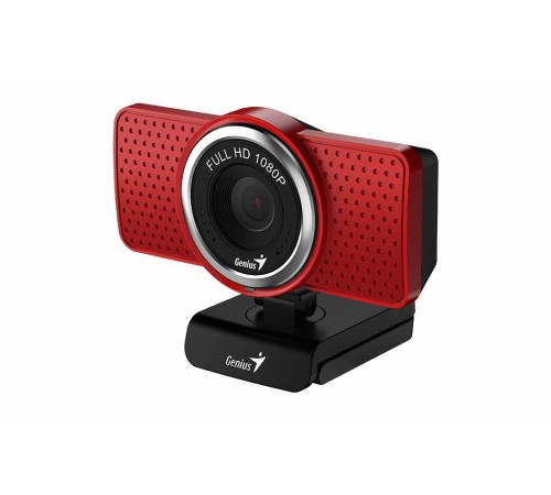 Веб-камера Genius ECam 8000 красная (Red) new package, 1080p Full HD, Mic, 360°, универсальное мониторное крепление, гнездо для штатива Веб-камера Genius ECam 8000 красная (Red) new package, 1080p Full HD, Mic, 360°, универсальное мониторное крепление, гнездо для штатива