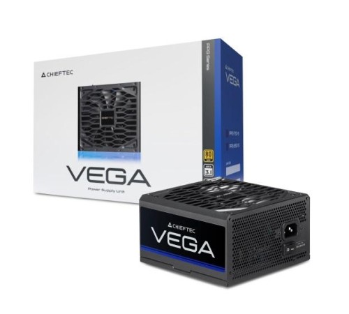 Блок питания Chieftec Vega PPG-750-S (ATX 3.1, 750W, 80 PLUS GOLD, Active PFC, 135mm fan, Gen5 PCIe) Retail Блок питания Chieftec Vega PPG-750-S (ATX 3.1, 750W, 80 PLUS GOLD, Active PFC, 135mm fan, Gen5 PCIe) Retail