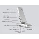 Док-станция Docking Station WAVLINK Thunderbolt 4 Quad Display/96W Power Delivery Include 20V/11.5A Power Adapter/4xUSB3.0/3xThunderbolt 4/2xDP 4K 60HZ/2xHDMI 4K 60HZ/1xGigabit LAN/1xCombo Audio Jack/1xCardReader