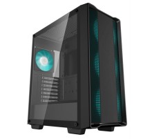 корпус Deepcool CC560 V2 без БП, боковое окно (закаленное стекло), 3x120мм LED вентилятор спереди и 1x120мм LED вентилятор сзади, черный, ATX (R-CC560-BKGAA4-G-2)