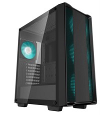 корпус Deepcool CC560 V2 без БП, боковое окно (закаленное стекло), 3x120мм LED вентилятор спереди и 1x120мм LED вентилятор сзади, черный, ATX (R-CC560-BKGAA4-G-2)