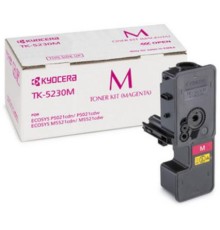  Kyocera Тонер-картридж TK-5230M для P5021cdn/P5021cdw/M5521cdn/M5521cdw пурпурный (2200 стр.)