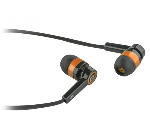 Defender Гарнитура для смартфонов Pulse 420 черный + оранжевый, вставки