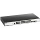 Коммутатор/ DGS-3000-28X/B Managed L2 Switch 24x1000Base-T, 4x10GBase-X SFP+, Surge 6KV, CLI, RJ45 Console, RPS, Dying Gasp