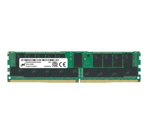 Память оперативная/ Micron 32GB DDR4 3200 MT/s CL22 2Rx4 ECC Registered DIMM (8GBit) 288pin Память оперативная/ Micron 32GB DDR4 3200 MT/s CL22 2Rx4 ECC Registered DIMM (8GBit) 288pin