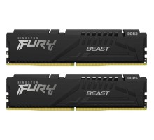 Оперативная память Kingston 32GB 6000MT/s DDR5 CL30 DIMM kit (2x16GB) FURY Beast XMP