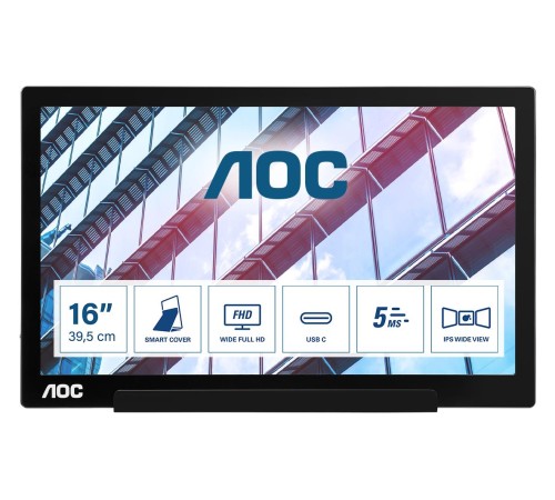 Монитор LCD 39,6 cm (15.6") 16:9 1920х1080(FHD) IPS, 60 Hz, 220 cd/m, 700:1, 100M:1, 5ms, USB-C, USB-Hub, Pivot, Tilt, Black,Silver (Вскрытая упаковка) Монитор LCD 39,6 cm (15.6") 16:9 1920х1080(FHD) IPS, 60 Hz, 220 cd/m, 700:1, 100M:1, 5ms, USB-C, USB-Hub, Pivot, Tilt, Black,Silver (Вскрытая упаковка)