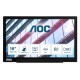 Монитор LCD 39,6 cm (15.6") 16:9 1920х1080(FHD) IPS, 60 Hz, 220 cd/m, 700:1, 100M:1, 5ms, USB-C, USB-Hub, Pivot, Tilt, Black,Silver (Вскрытая упаковка)