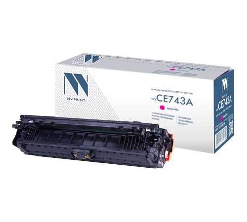 -/ Тонер-картридж NVP NV-CE743A Magenta для HP Color LaserJet CP5225/ CP5225n/ CP5225dn (7300k) -/ Тонер-картридж NVP NV-CE743A Magenta для HP Color LaserJet CP5225/ CP5225n/ CP5225dn (7300k)
