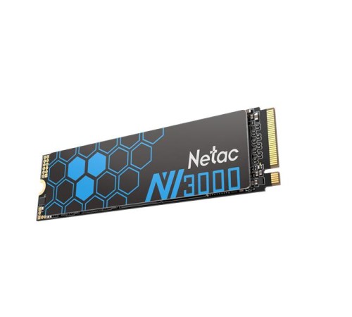 SSD накопитель Netac SSD NV3000 2TB PCIe 3 x4 M.2 2280 NVMe 3D NAND, R/W up to 3300/2900MB/s, IOPS(R4K) 320K/280K, TBW 1200TB, with heat sink, 5y wty