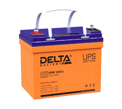 Аккумуляторная батарея DELTA BATTERY DTM 1233 L Аккумуляторная батарея DELTA BATTERY DTM 1233 L