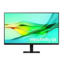 Монитор Samsung 32" ViewFinity S6 S60UD S32D604UAI (IPS 21:9 3840x2160x100Hz 5ms 350cd 3000:1 178/178 1,07 млрд DP (IN); DP (OUT); HDMI; USB-C (90 Вт) USB3.0x3 RJ45 HAS T (незначительное повреждение коробки)