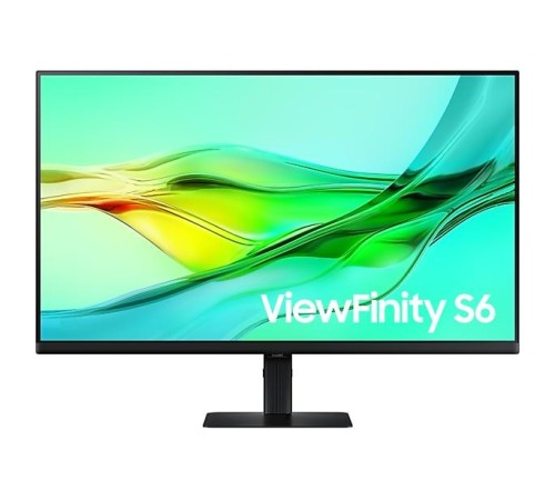 Монитор Samsung 32" ViewFinity S6 S60UD S32D604UAI (IPS 21:9 3840x2160x100Hz 5ms 350cd 3000:1 178/178 1,07 млрд DP (IN); DP (OUT); HDMI; USB-C (90 Вт) USB3.0x3 RJ45 HAS T (незначительное повреждение коробки)