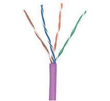 Кабель Кабель TWT UTP, 4 пары, Кат.5e, нг(А)-LS, IEC 60332-3, 305 метров, фиолетовый